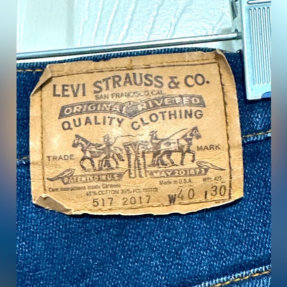 Levi’s 517’s, Men's Blue Jeans 40 X 30 - Picture 3 of 10